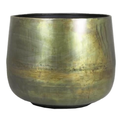 Bloempot Athene - D39 X H31cm - Groen Platina