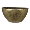 Bloempot Kos Ovaal - L55 X B23 X H29cm - Goud -Woondecoratie Kortingen bloempot kos ovaal l55xb23xh29cm goud bloempot 1 1