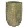Bloempot Miami Hoog - D26 X H40cm - Groen Cement 1 Bloempot Miami Hoog - D26 X H40cm - Groen Cement -Woondecoratie Kortingen bloempot miami hoog d26xh40cm groen cement bloempot 1 1