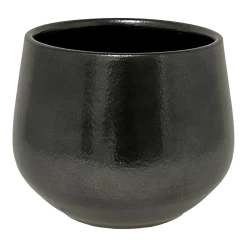 Bloempot Petra - D19 X H16cm - Platinum