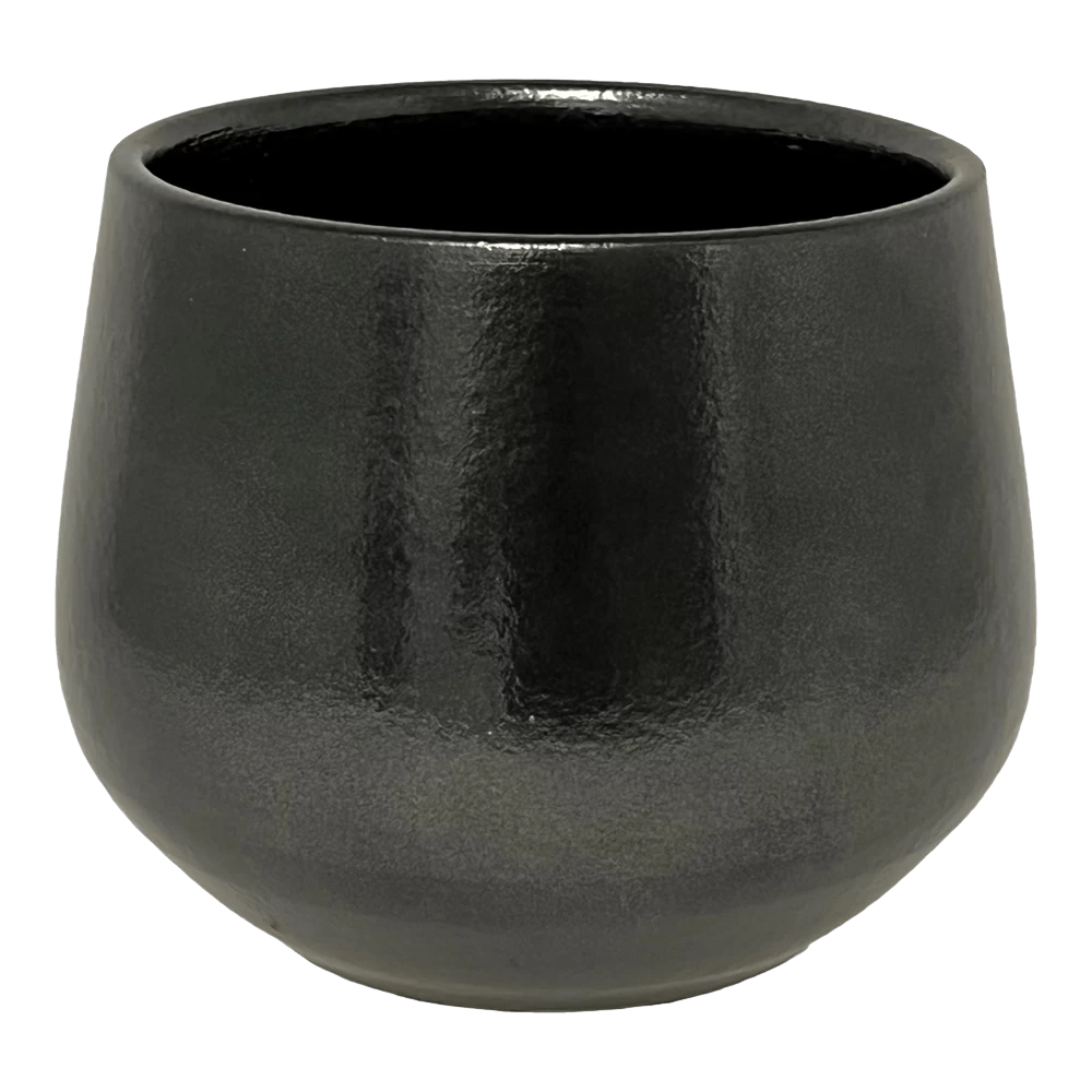 Bloempot Petra - D33 X H31cm - Platinum 3 Bloempot Petra - D33 X H31cm - Platinum