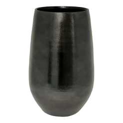 Bloempot Petra Hoog - D27 X H45cm - Platinum