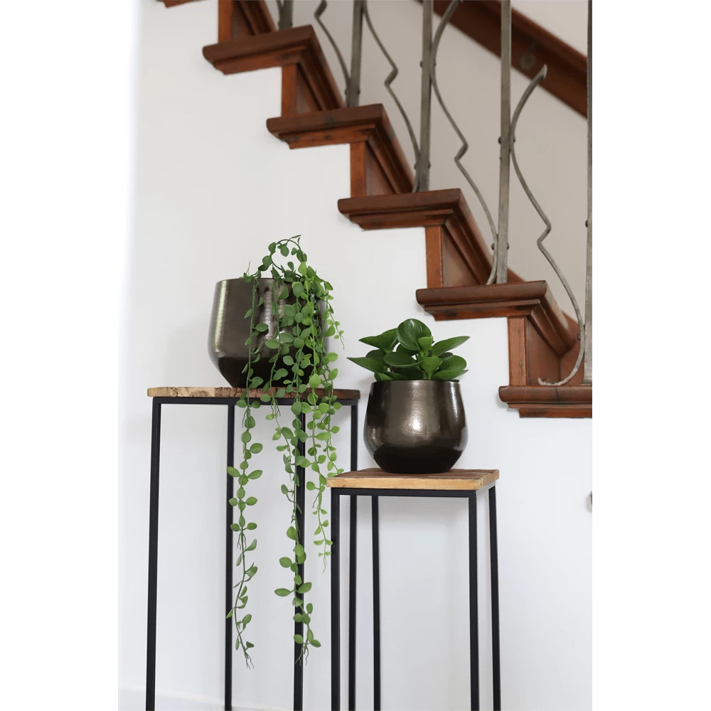 Bloempot Petra - D27 X H24cm - Koper 5 Bloempot Petra - D27 X H24cm - Koper - Afbeelding 3