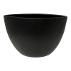 Bloempot Petra Ovaal - L33 X B17 X H24cm - Mat Zwart 1 Bloempot Petra Ovaal - L33 X B17 X H24cm - Mat Zwart -Woondecoratie Kortingen bloempot petra ovaal l33xb17xh24cm mat zwart bloempot 1
