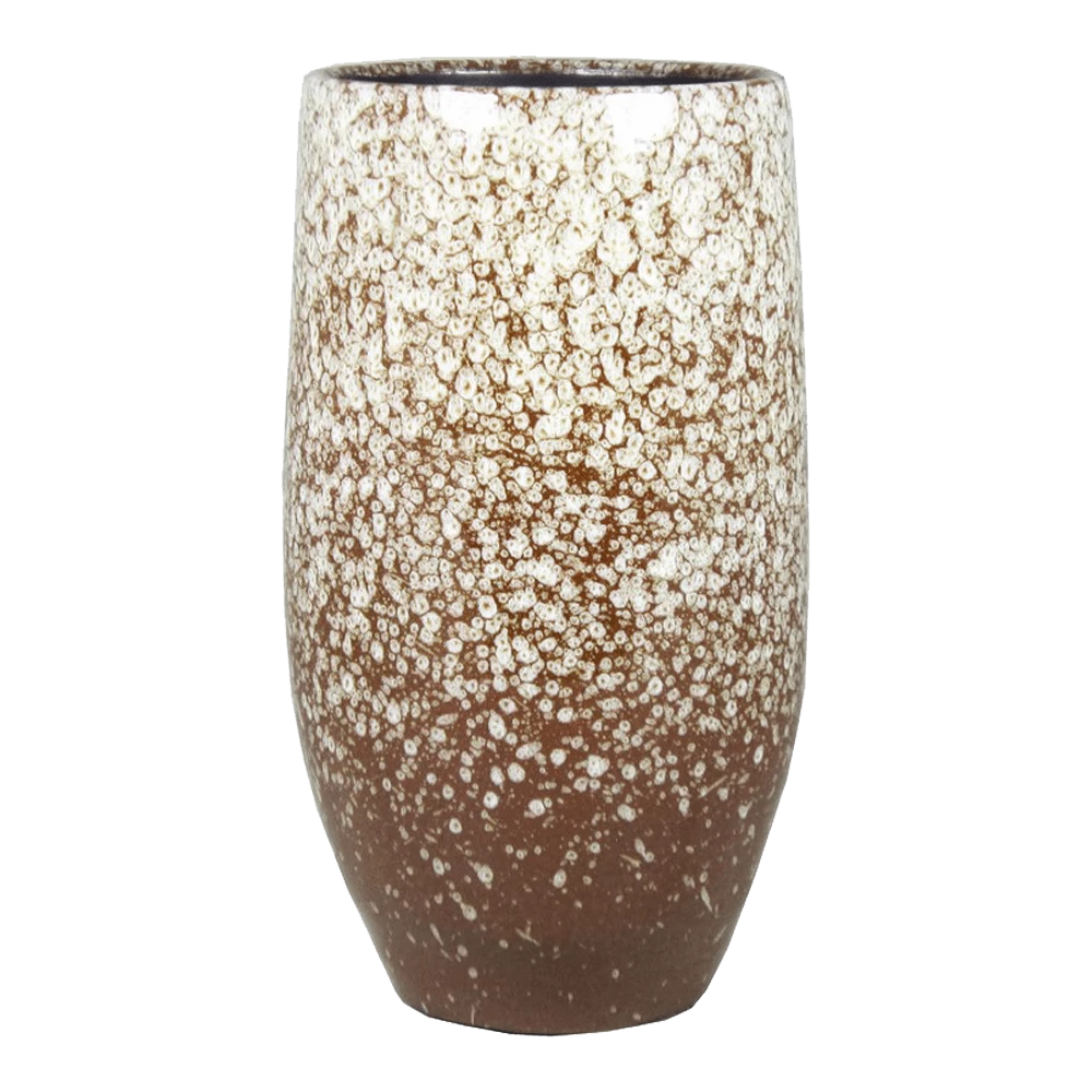 Bloempot Sepp Hoog - D18 X H35cm - Wit 3 Bloempot Sepp Hoog - D18 X H35cm - Wit