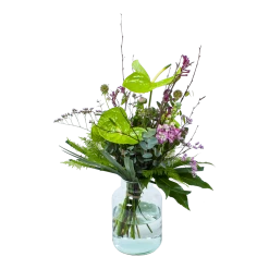 Woondecoratie Kortingen 17 Boeket Anthurium Middel