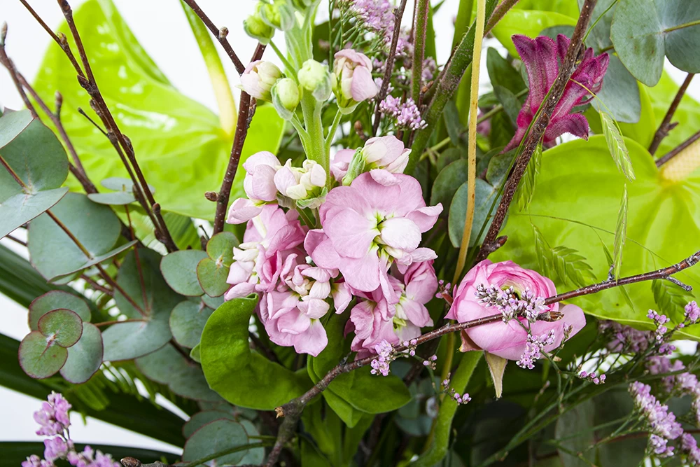 Boeket Anthurium Middel 5 Boeket Anthurium Middel - Afbeelding 3