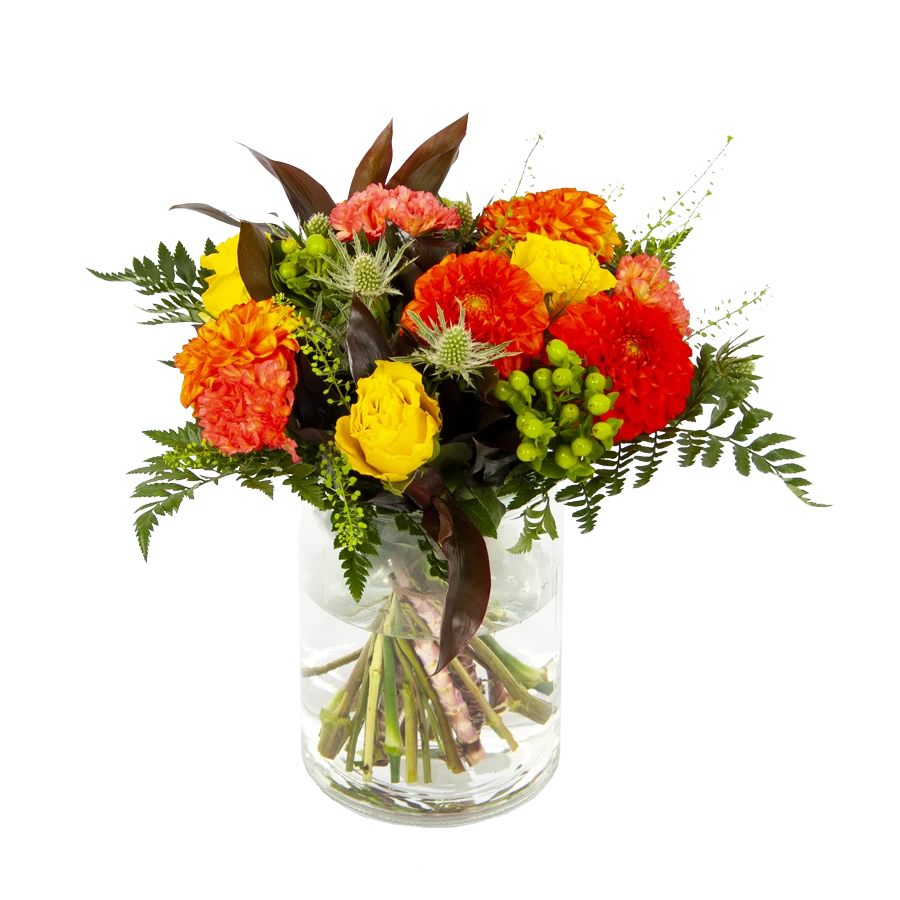 Boeket Dahlia Groot 3 Boeket Dahlia Groot