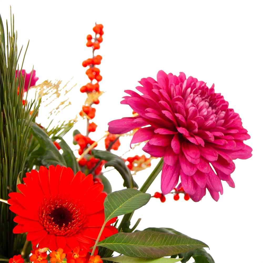 Boeket Liefdevolle Kerst Middel 5 Boeket Liefdevolle Kerst Middel - Afbeelding 3