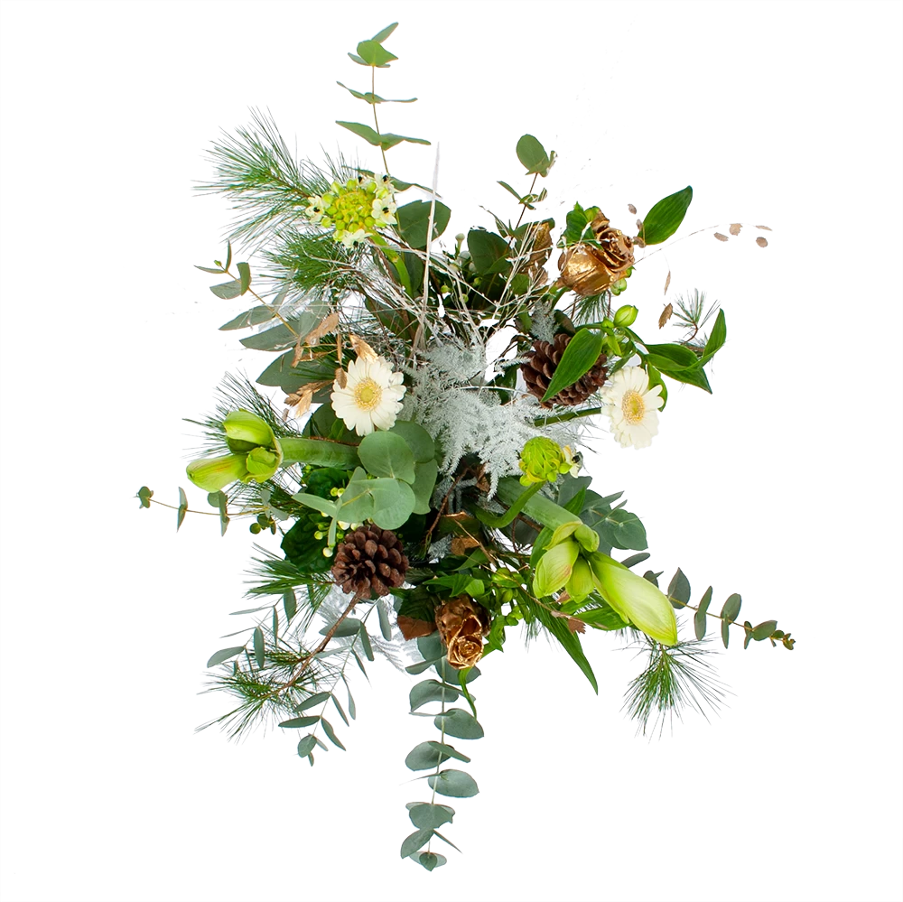 Boeket Merry X-mas Middel 4 Boeket Merry X-mas Middel - Afbeelding 2