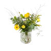 Boeket Vrolijk Geel Middel -Woondecoratie Kortingen boeket vrolijk geel boeketten 1