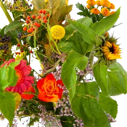 Boeket Vrolijk Klein -Woondecoratie Kortingen boeket vrolijk klein boeketten 4