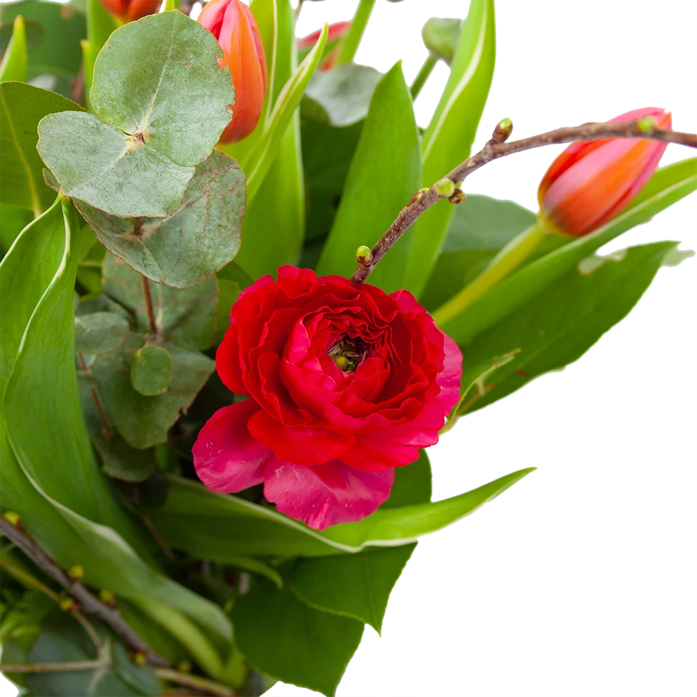 Boeket Vrolijk Roze Klein 4 Boeket Vrolijk Roze Klein - Afbeelding 2