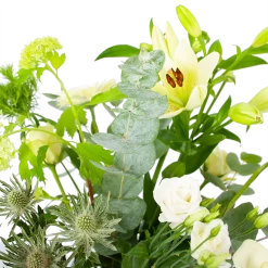 Boeket Wit Gebaar Groot -Woondecoratie Kortingen boeket wit gebaar boeketten 3 1