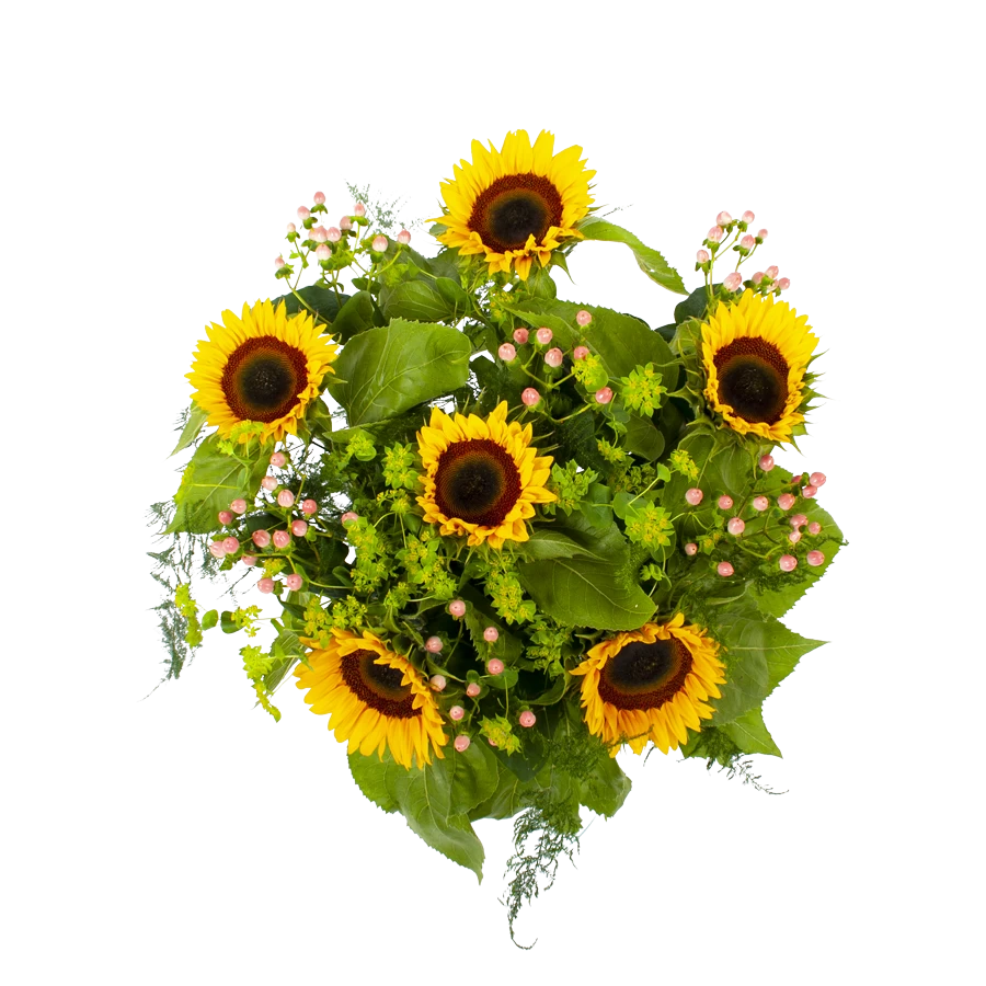 Boeket Zonnestraal Middel 4 Boeket Zonnestraal Middel - Afbeelding 2