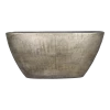 Bloempot Mira Ovaal - L73 X B17 X H36cm - Goud -Woondecoratie Kortingen boot mira 73x17x36cm industrieel goud plantenschaal 1