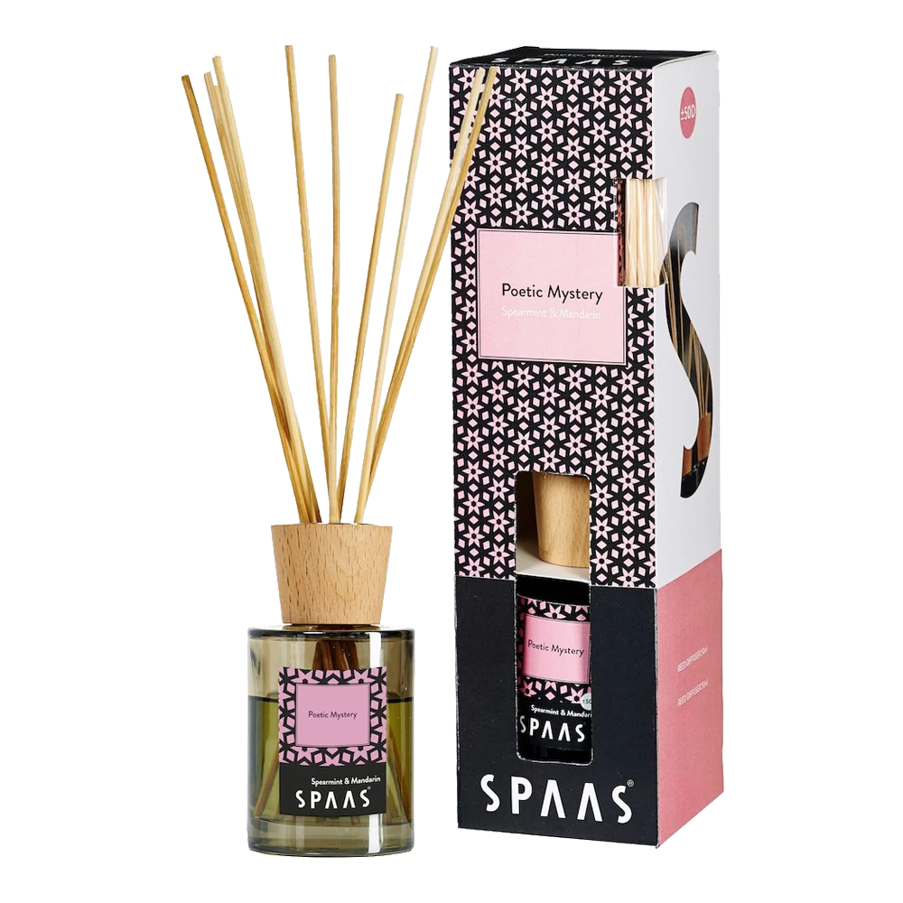 Geurstokjes Spaas - 80ml - Poetic Mystery 3 Geurstokjes Spaas - 80ml - Poetic Mystery