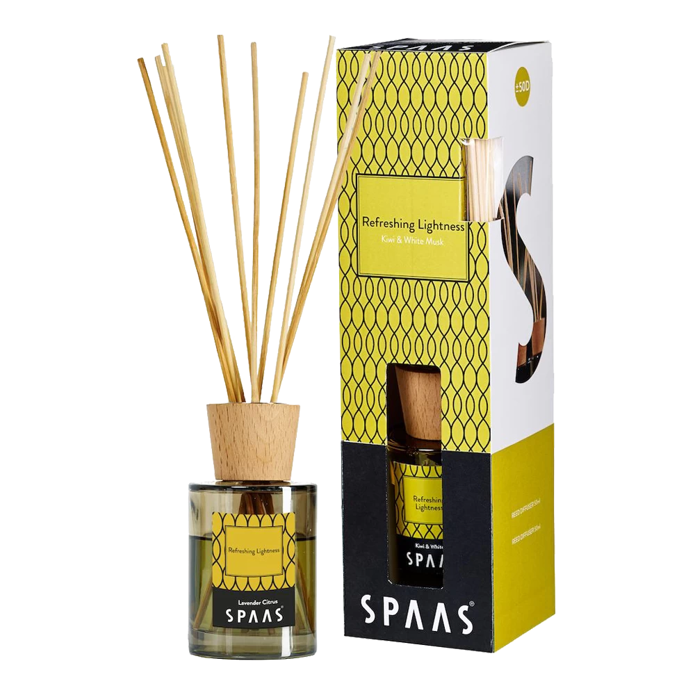 Geurstokjes Spaas - 80ml - Refreshing Lightness 3 Geurstokjes Spaas - 80ml - Refreshing Lightness