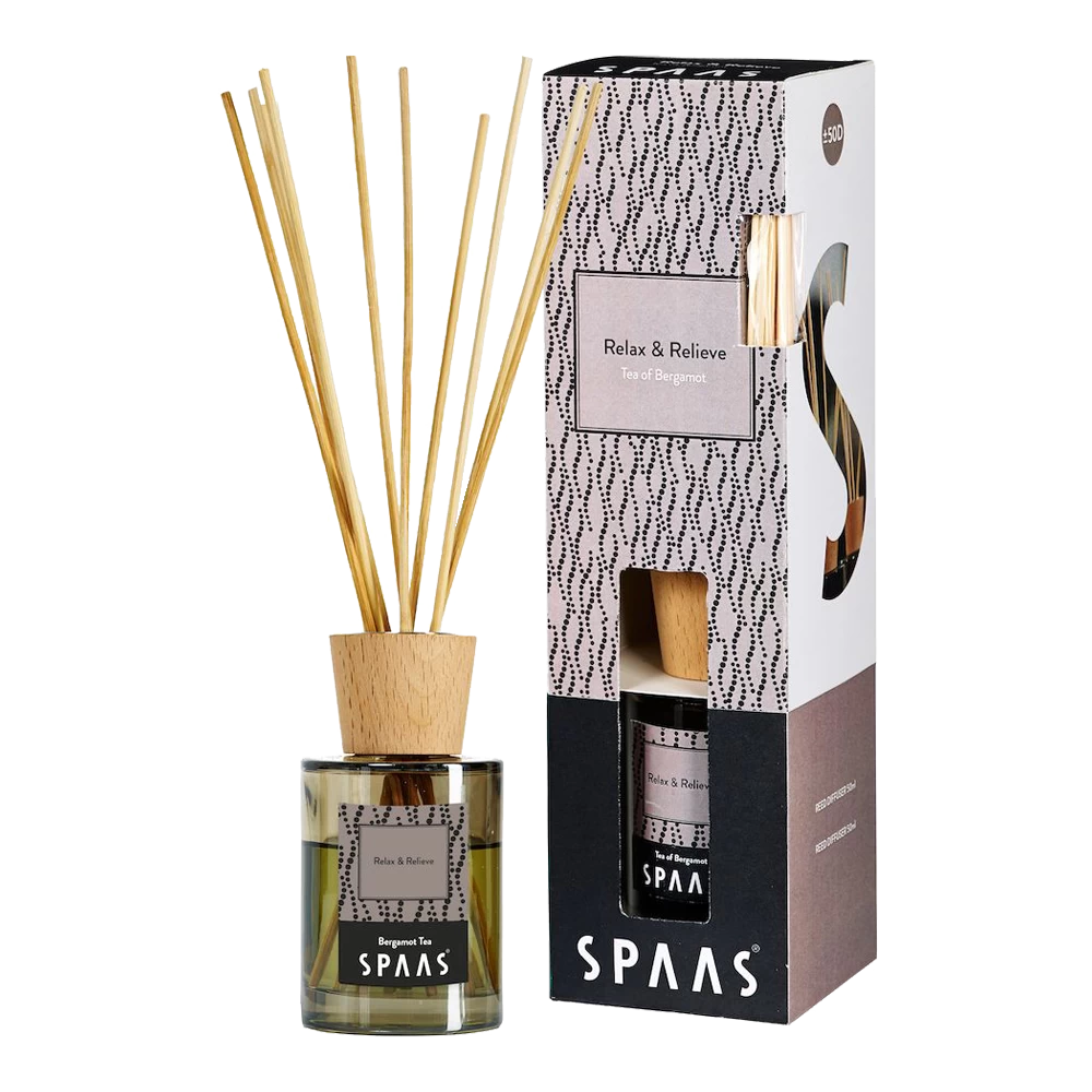 Geurstokjes Spaas - 80ml - Relax Relieve 3 Geurstokjes Spaas - 80ml - Relax Relieve
