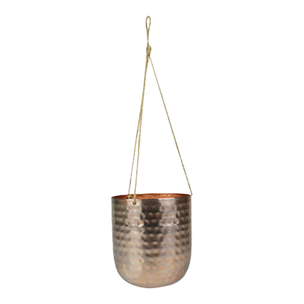 Hangpot Kody - D16 X H18cm - Rosu00e9 Goud 3 Hangpot Kody - D16 X H18cm - Rosu00e9 Goud