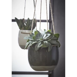 Hangpot Resa - D16,5 X H13,5cm - Donkergrijs 8 Hangpot Resa - D16,5 X H13,5cm - Donkergrijs -Woondecoratie Kortingen hangpot resa d16 5 x h13 5cm donkergrijs hangpot 3 1
