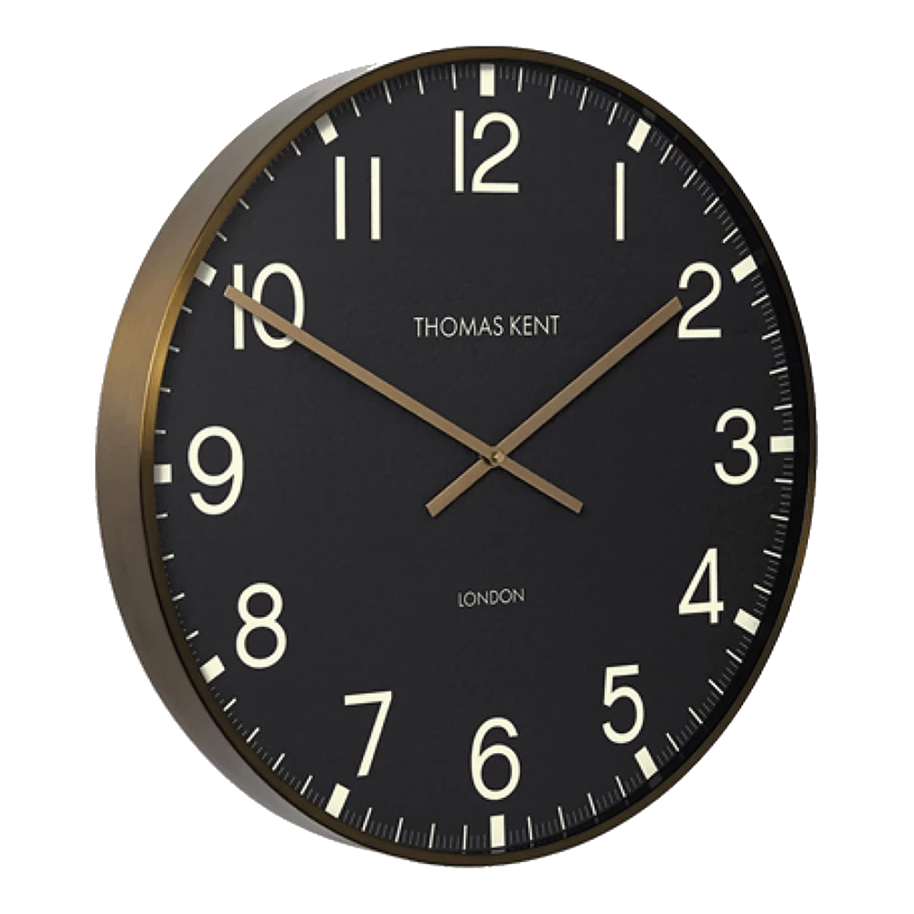 Klok Clocksmith Zwart/goud U00f8 40 Cm - Wandklok