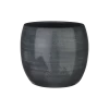 Bloempot Lester - D24 X H22cm - Donkerblauw 2 Bloempot Lester - D24 X H22cm - Donkerblauw -Woondecoratie Kortingen lester pot rond d blauw h22xd24cm bloempot 1 4