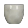 Bloempot Lester - D33 X H31cm - Lichtgrijs