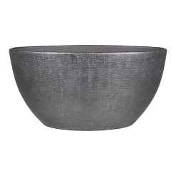 Bloempot Mira Ovaal - L49 X B20 X H25cm - Antraciet