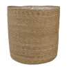 Plantenmand Stef - D38 X H38cm - Naturel 2 Plantenmand Stef - D38 X H38cm - Naturel -Woondecoratie Kortingen plantenmand stef d38 x h38cm naturel plantenmand 1