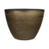 Bloempot Ryan Ovaal - L33 X B16 X H25cm - Shiny Gold 2 Bloempot Ryan Ovaal - L33 X B16 X H25cm - Shiny Gold -Woondecoratie Kortingen planter ryan shiny gold d33x16 h25 bloempot 1