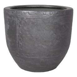 Bloempot Fien - D19 X H17cm - Antraciet