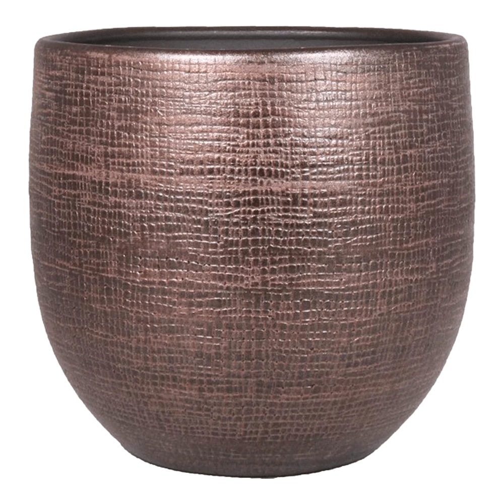 Bloempot Mira - D59 X H54cm - Koper 3 Bloempot Mira - D59 X H54cm - Koper