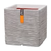 Capi Plantenbak Vierkant Nature Rib NL - L30 X B30 X H30cm - Ivoor -Woondecoratie Kortingen pot vierkant rib nl 30x30x30 ivoor plantenbak 1 5