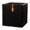 Capi Plantenbak Vierkant Nature Row NL - L30 X B30 X H30cm - Zwart -Woondecoratie Kortingen pot vierkant row nl 30x30x30 zwart plantenbak 1 5