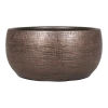 Plantenschaal Mira - D34 X H15cm - Koper -Woondecoratie Kortingen schaal mira d34 h15cm koper plantenschaal 1 1