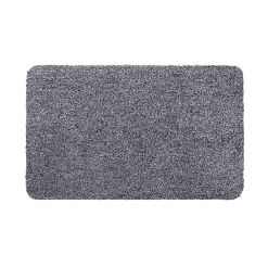 Schoonloopmat Aqualuxe - 80x50cm - Grijs - Deurmat