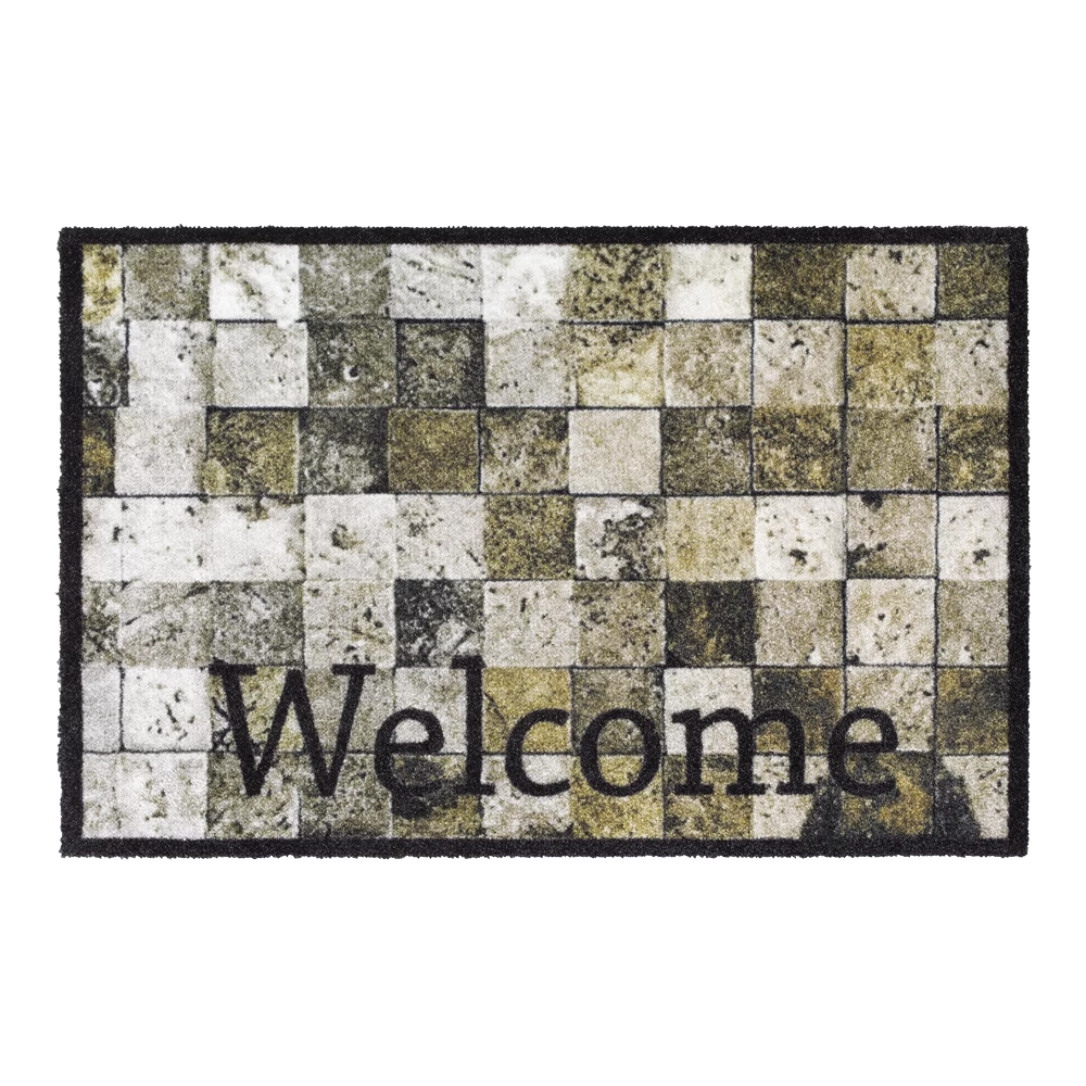 HAMAT Schoonloopmat Prestige Welcome Tiles - 75x50cm - Mix - Deurmat 3 HAMAT Schoonloopmat Prestige Welcome Tiles - 75x50cm - Mix - Deurmat