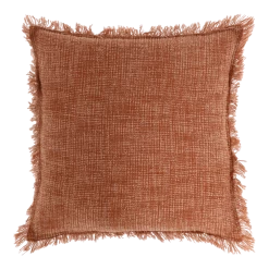 Unique Living Sierkussen Maxime - 45x45cm - Leather Brown