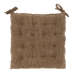 Unique Living Sierkussen Nessa - 40x40cm - Coconut