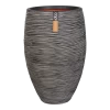 Capi Bloempot Hoog Nature Elegant Deluxe Rib NL - D56 X H84cm - Antraciet 1 Capi Bloempot Hoog Nature Elegant Deluxe Rib NL - D56 X H84cm - Antraciet -Woondecoratie Kortingen vaas elegant deluxe rib nl 56x84 antraciet bloempot 1 4