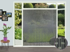 Vliegengordijn - Antraciet - 100 X 232cm - Sun-Arts -Woondecoratie Kortingen vliegengordijn antraciet 100 x 232cm sun arts 100 3