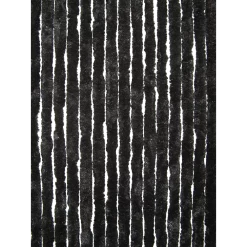 Vliegengordijn Kattenstaart - Zwart - 90 X 220cm - Sun-Arts -Woondecoratie Kortingen vliegengordijn kattenstaart zwart 90 x 220cm sun arts 90 2 1