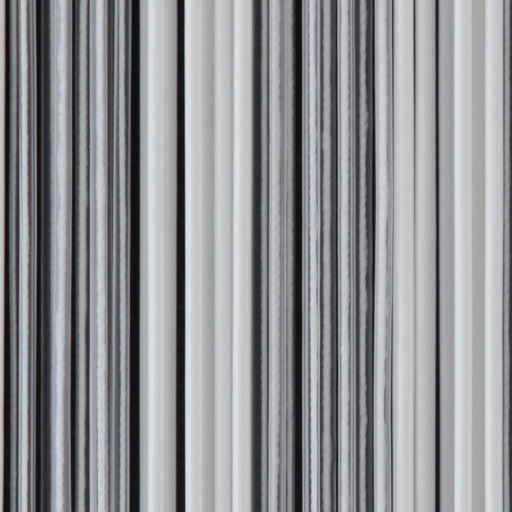 Vliegengordijn Palermo - Transparant/Wit - 90 X 210cm - Sun-Arts - Afbeelding 4