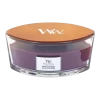 Woodwick Black Plum Cognac Ellipse Candle - Geurkaars 2 Woodwick Black Plum Cognac Ellipse Candle - Geurkaars -Woondecoratie Kortingen woodwick black plum cognac ellipse geurskaars 1 5