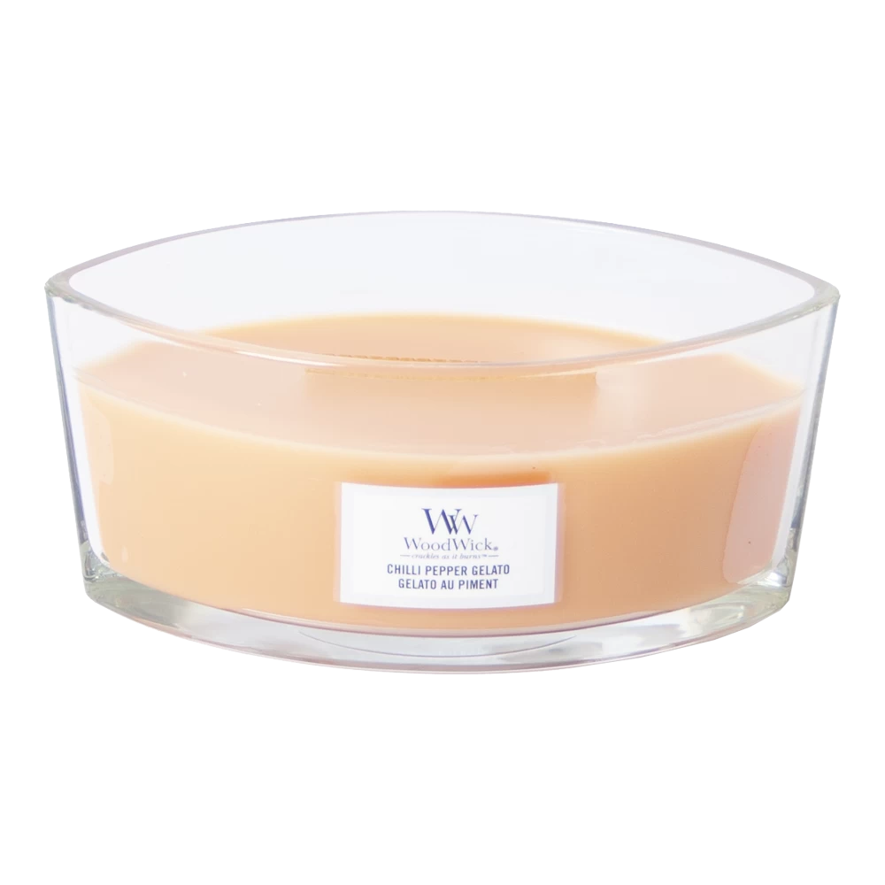 Woodwick Chili Pepper Gelato Ellipse Candle - Geurkaars 4 Woodwick Chili Pepper Gelato Ellipse Candle - Geurkaars - Afbeelding 2