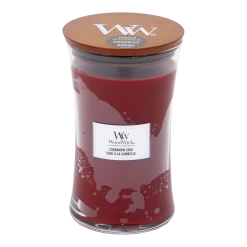 Woodwick Cinnamon Chai Large Candle - Geurkaars