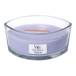 Woodwick Lavender Spa Ellipse Candle - Geurkaars