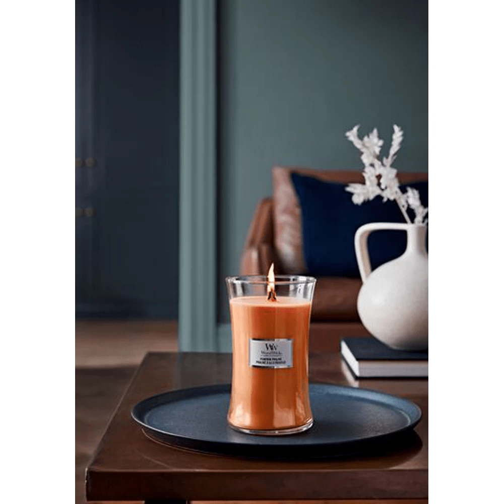 Woodwick Pumpkin Praline Large Candle - Geurkaars 4 Woodwick Pumpkin Praline Large Candle - Geurkaars - Afbeelding 2