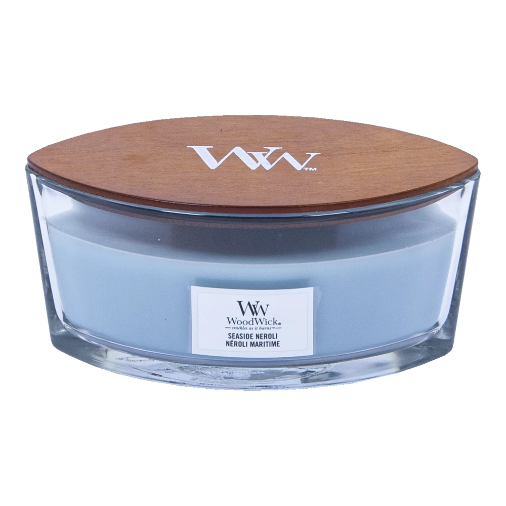 Woodwick Seaside Neroli Ellipse Candle - Geurkaars 3 Woodwick Seaside Neroli Ellipse Candle - Geurkaars